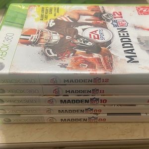 Bundle of 5 Xbox 360 games